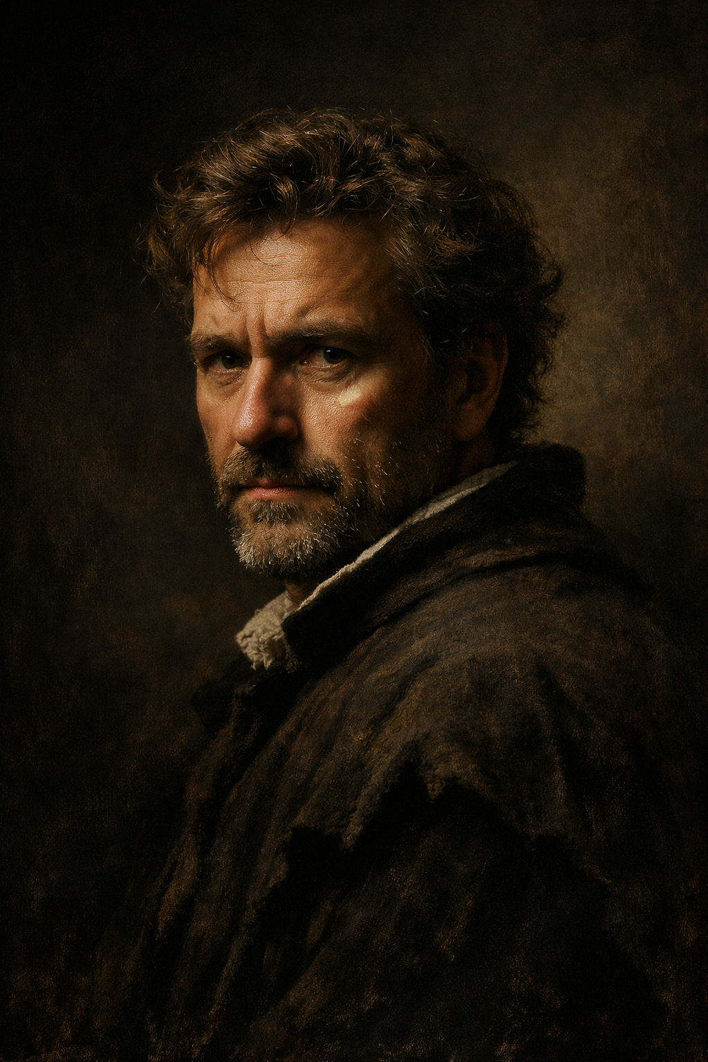 Rembrandt aydinlatma ornegi